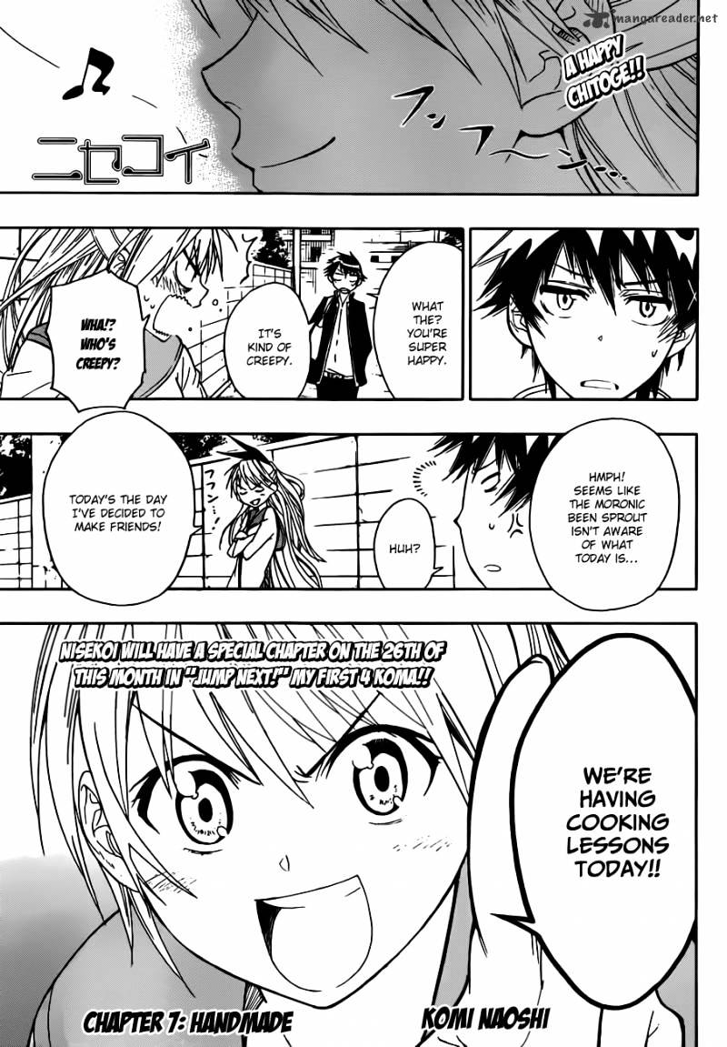 Nisekoi Chapter 7 - Picture 2