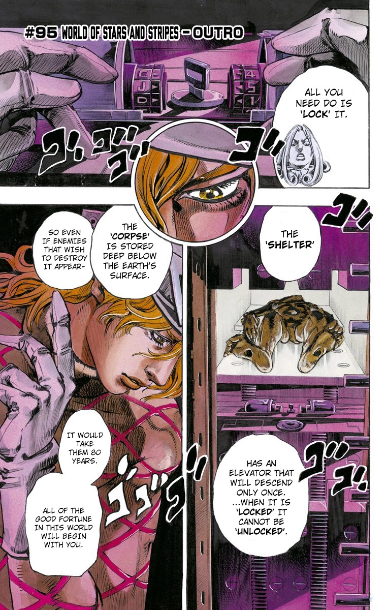 Jojo's Bizarre Adventure Part 7 - Steel Ball Run Vol.24 Chapter 95: World Of Stars And Stripes - Outro - Picture 2