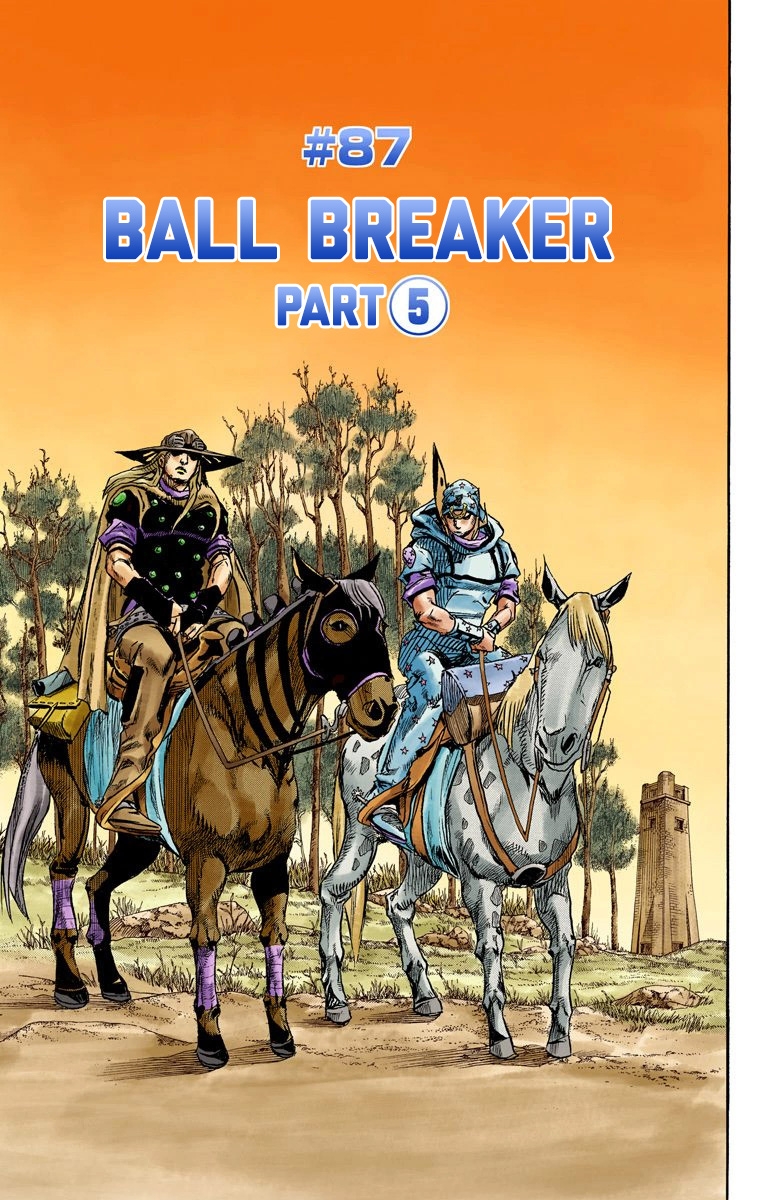 Jojo's Bizarre Adventure Part 7 - Steel Ball Run Vol.22 Chapter 87: Ball Breaker Part 5 - Picture 2