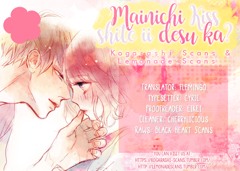 Mainichi Kiss Shite Ii Desu Ka? Chapter 10: Kiss Like A Newly Married Couple - Picture 1