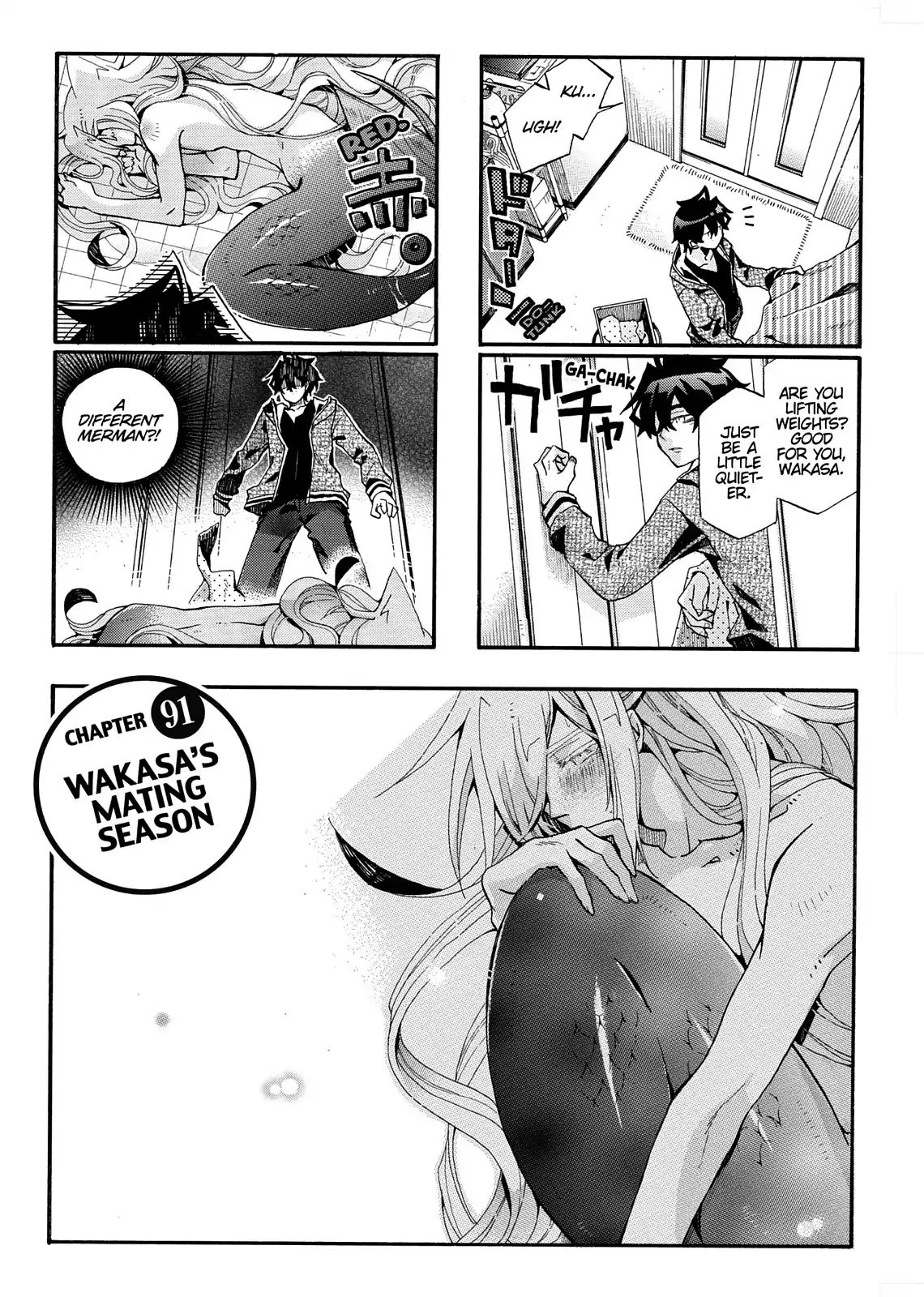 Orenchi No Furo Jijou Vol.7 Chapter 91: Wakasa's Mating Season - Picture 1