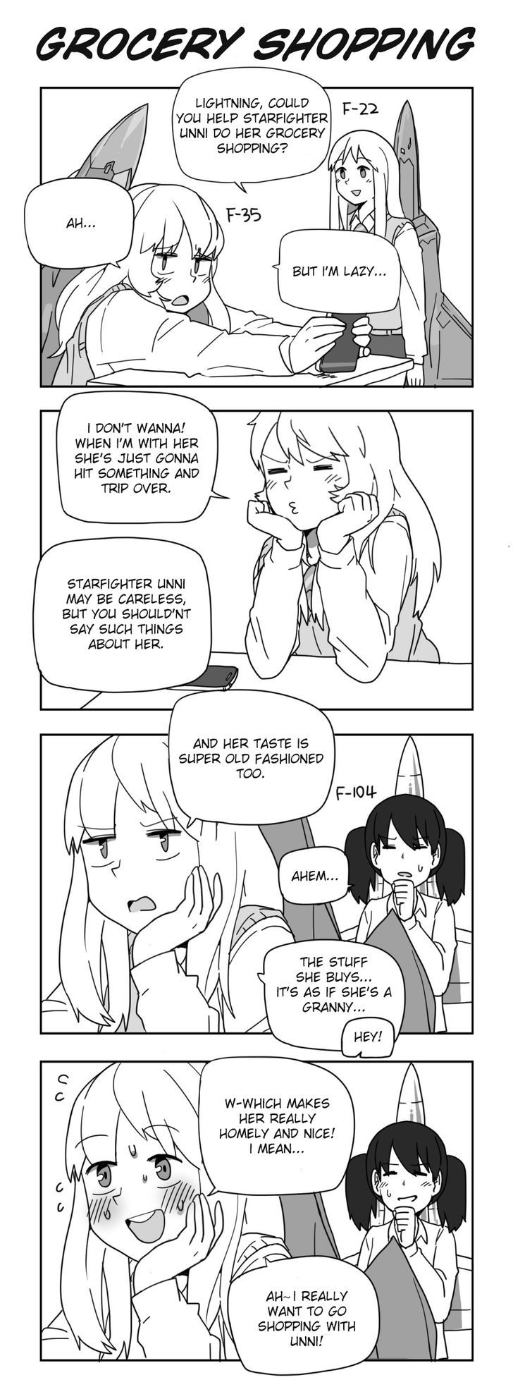 Flight Highschool Chapter 45 : 4Koma Collection - Picture 1