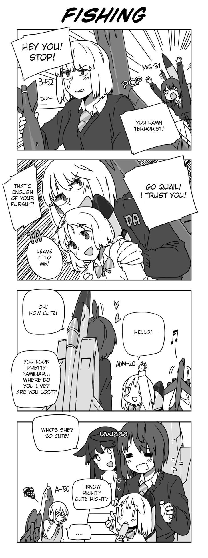 Flight Highschool Chapter 43 : 4Koma Collection - Picture 2