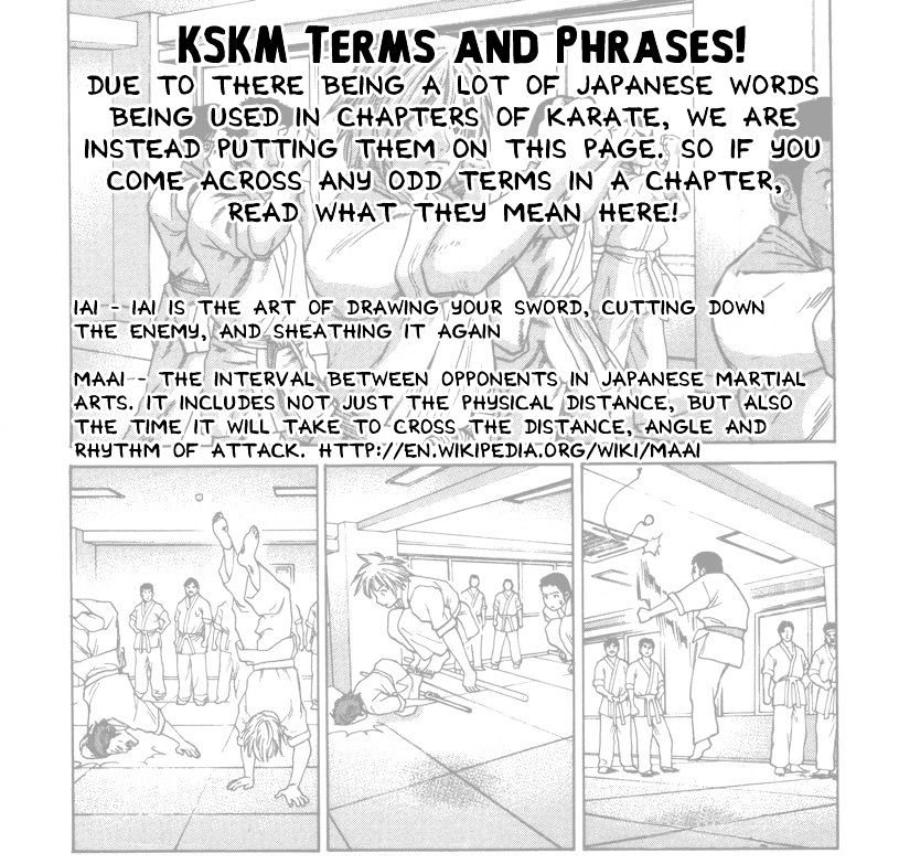 Karate Shoukoushi Kohinata Minoru Vol.32 Chapter 362 : Iai Draw - Picture 1