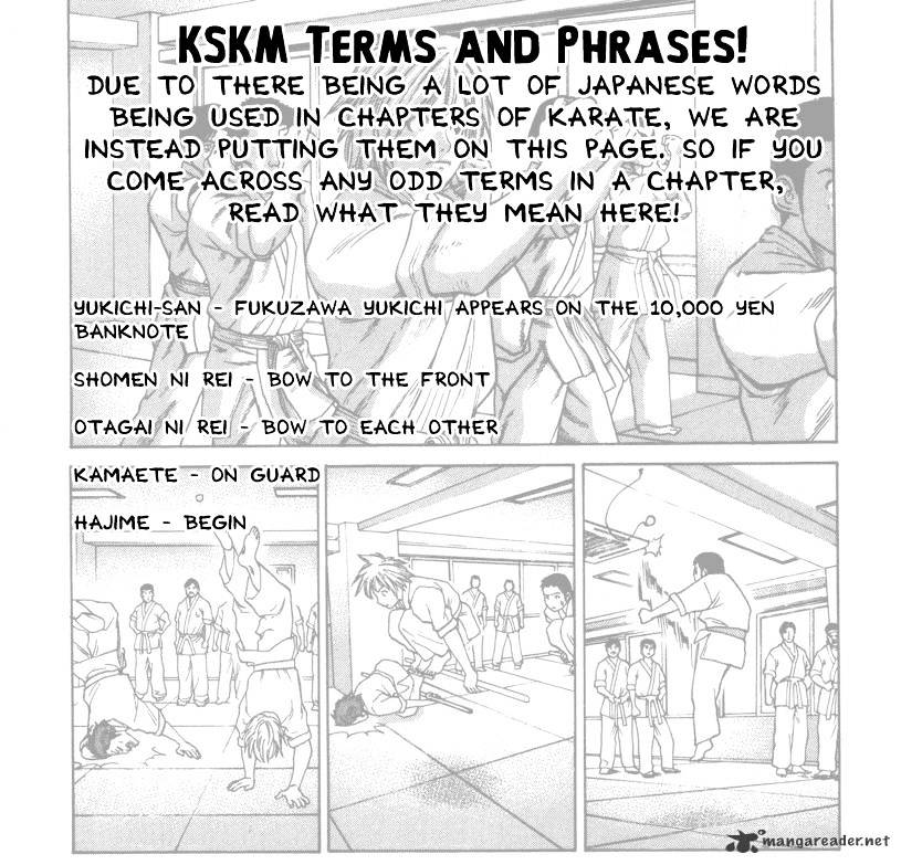Karate Shoukoushi Kohinata Minoru Chapter 124 : Clash! Hamada Vs Ryuu 1 - Picture 1