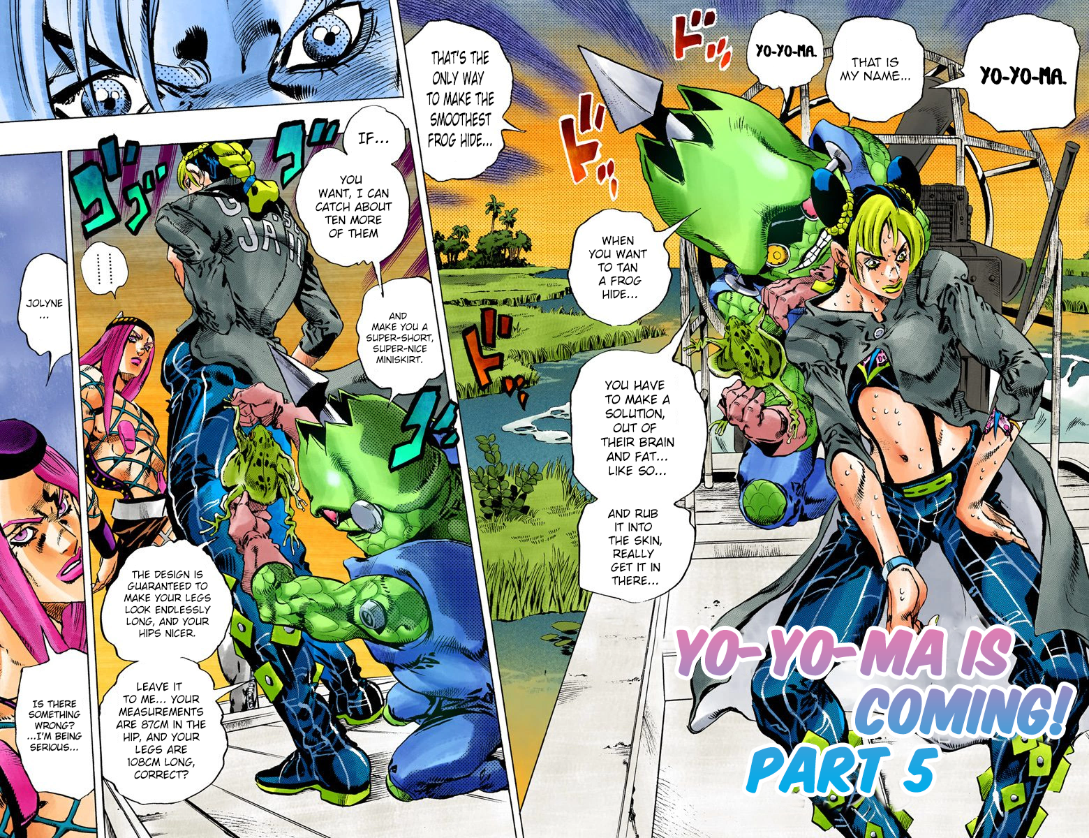 Jojo's Bizarre Adventure Part 5 - Vento Aureo Vol.10 Chapter 82: Yo-Yo-Ma Is Coming! Part 5 - Picture 3