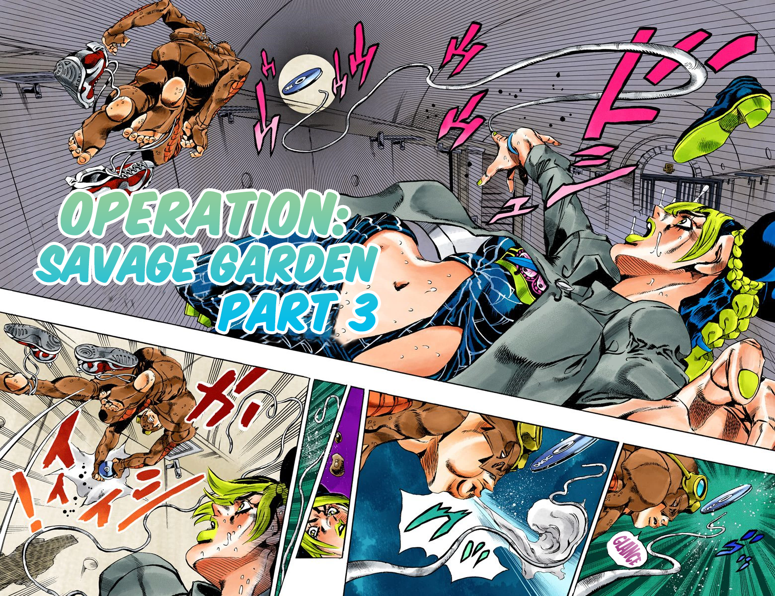Jojo's Bizarre Adventure Part 5 - Vento Aureo Vol.5 Chapter 42: Operation Savage Garden Part 3 - Picture 3