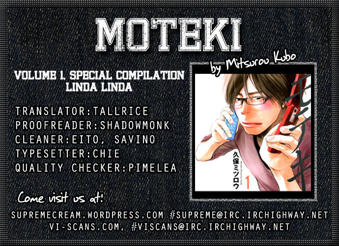 Moteki Vol.1 Chapter 7.5 : Linda Linda - Picture 1