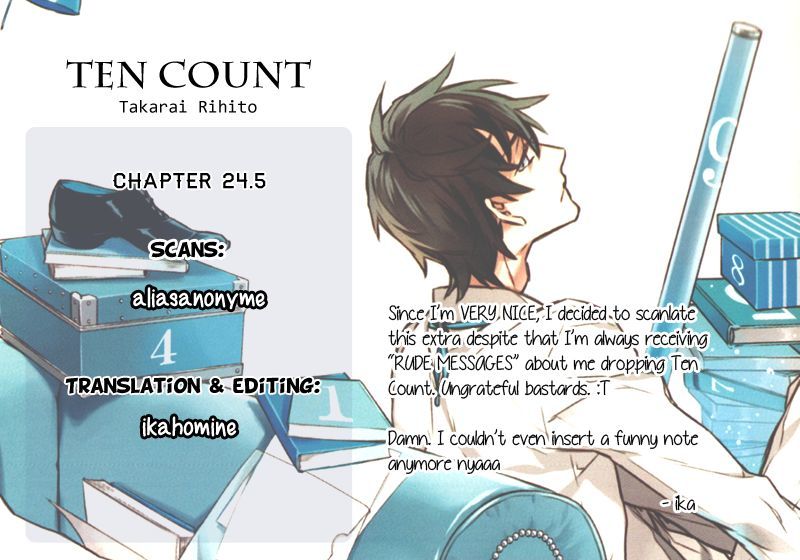 Ten Count Vol.4 Chapter 24.5 : Count 24.5 - Picture 1