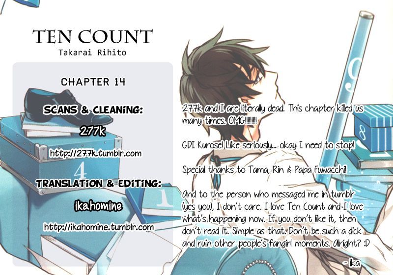 Ten Count Vol.3 Chapter 14 : Count 14 - Picture 1