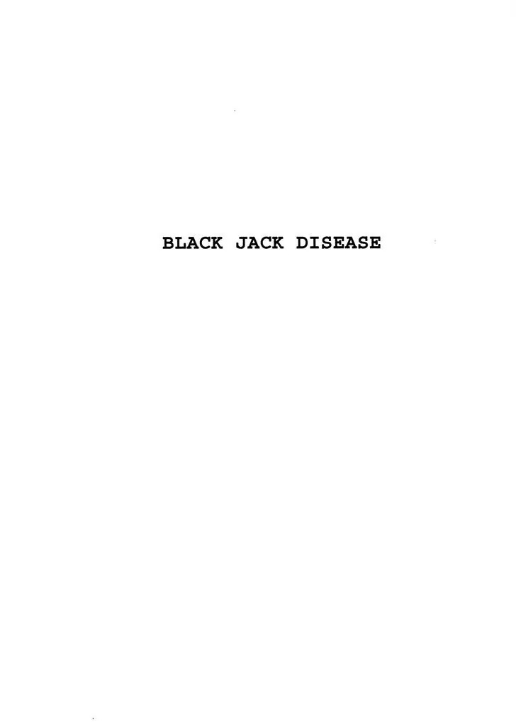 Black Jack Vol.14 Chapter 13: Black Jack Disease - Picture 1