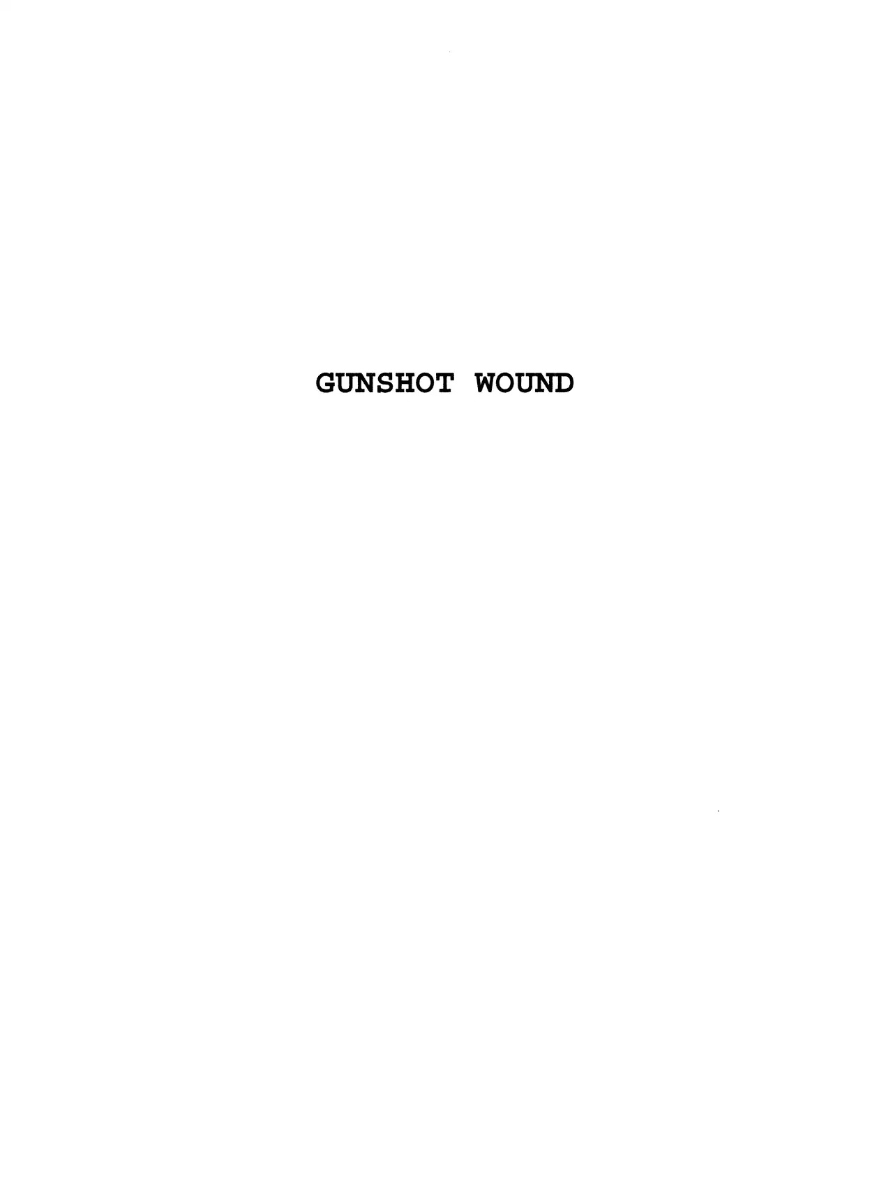 Black Jack Vol.9 Chapter 9: Gunshot Wound - Picture 1