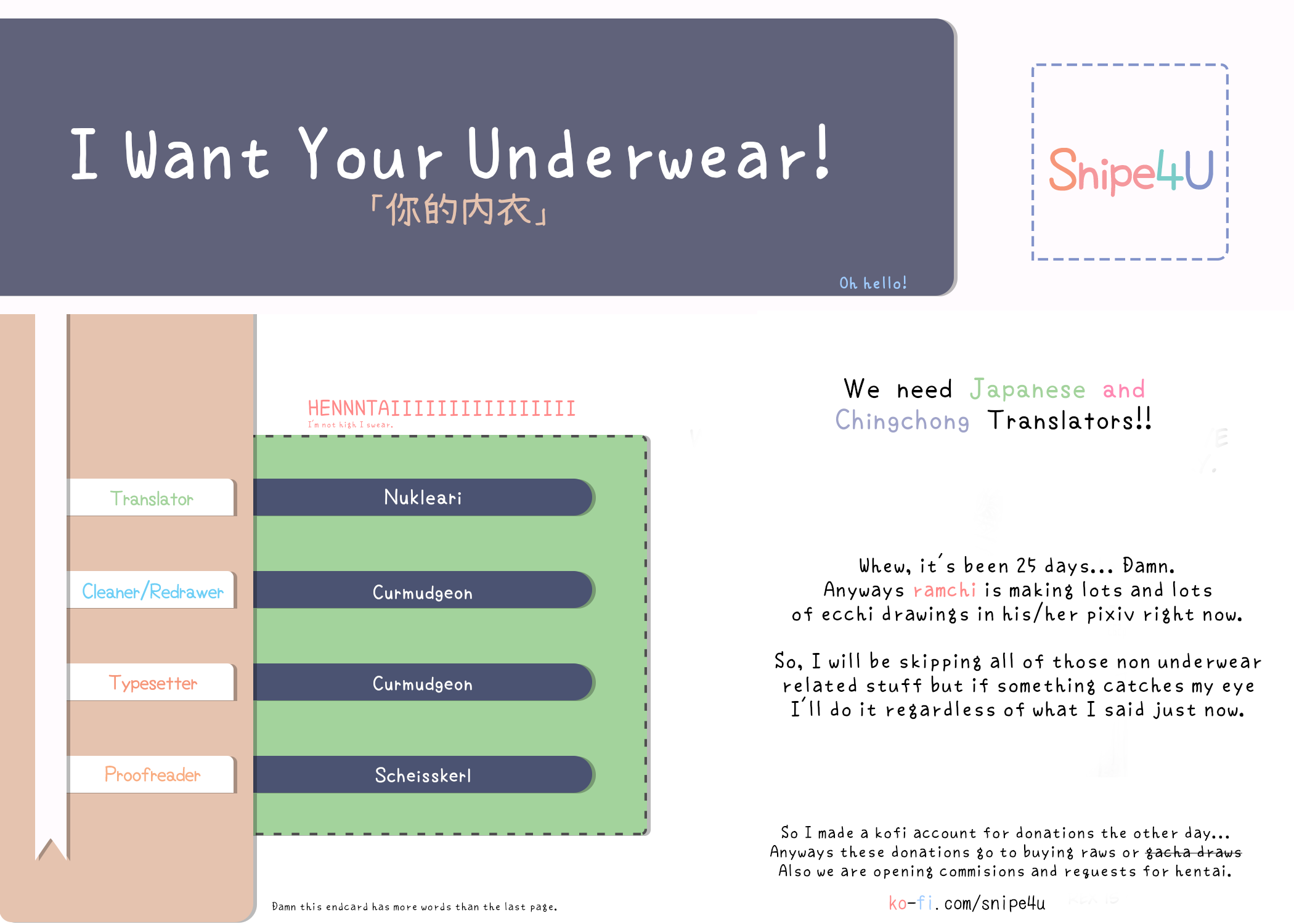 I Want Your Underwear! Chapter 25: Underwear Under The Twilight? - Picture 2