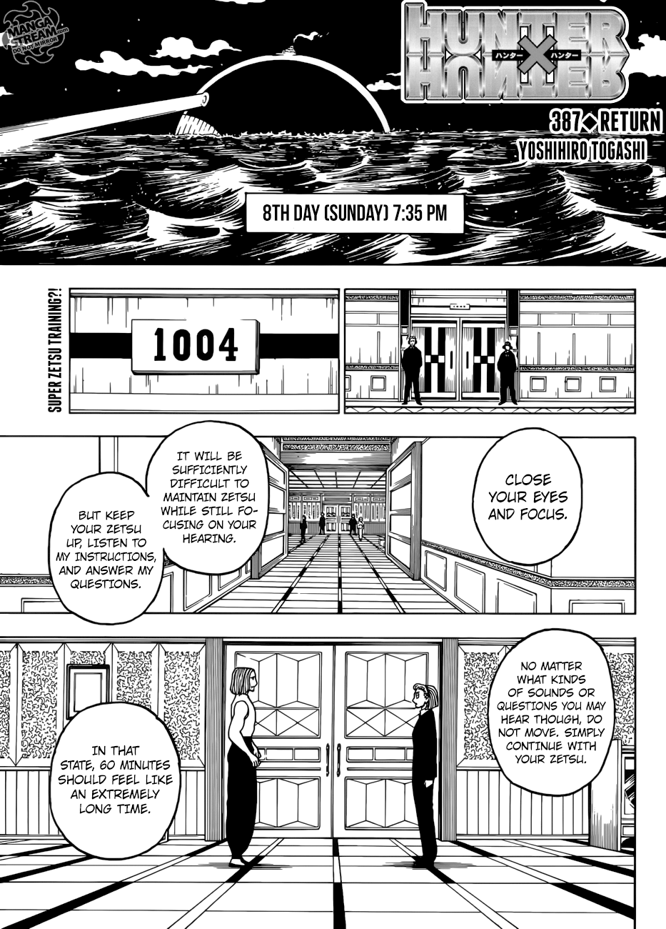 Hunter X Hunter Chapter 387 - Picture 1