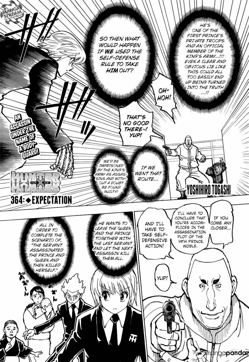 Hunter X Hunter Chapter 364 - Picture 1