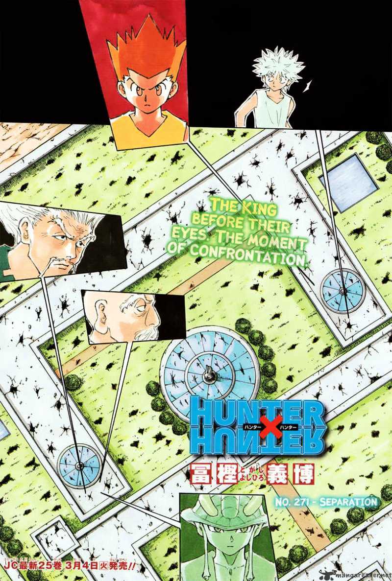 Hunter X Hunter Chapter 271 : Seperation - Picture 2