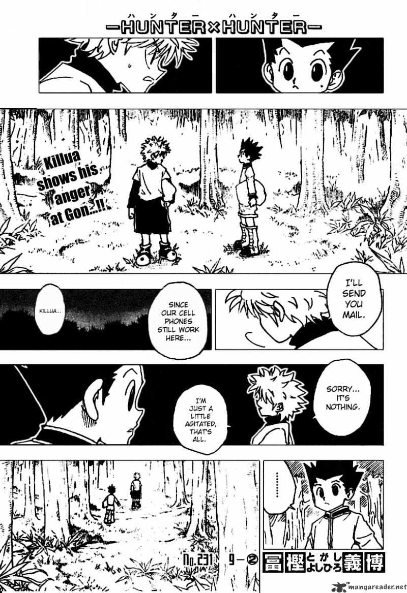 Hunter X Hunter Chapter 231 : 9 - 2 - Picture 1