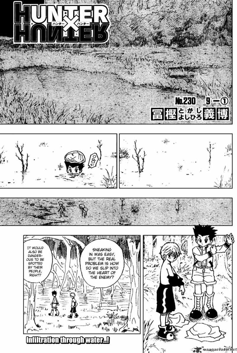 Hunter X Hunter Chapter 230 : 9 - 1 - Picture 1