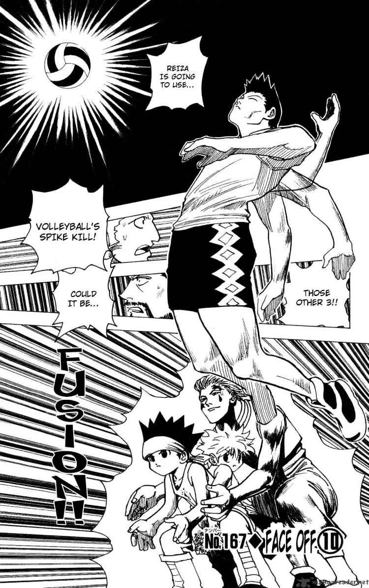 Hunter X Hunter Chapter 167 : Face Off 10 - Picture 1