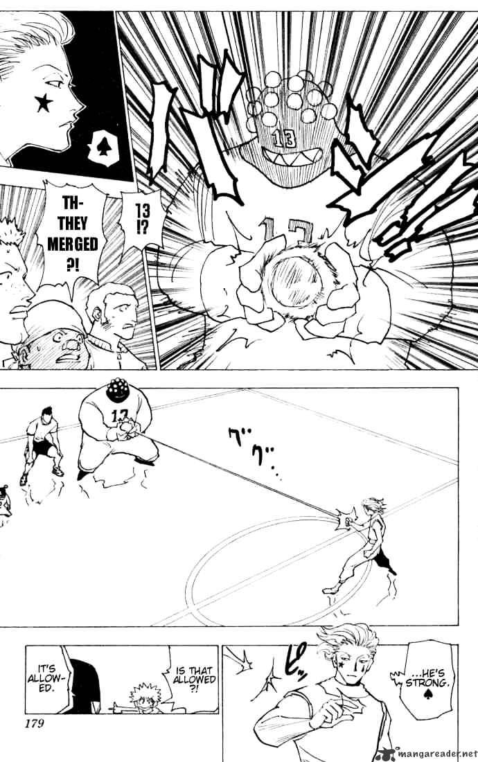Hunter X Hunter Chapter 163 : Duels 6 - Picture 3
