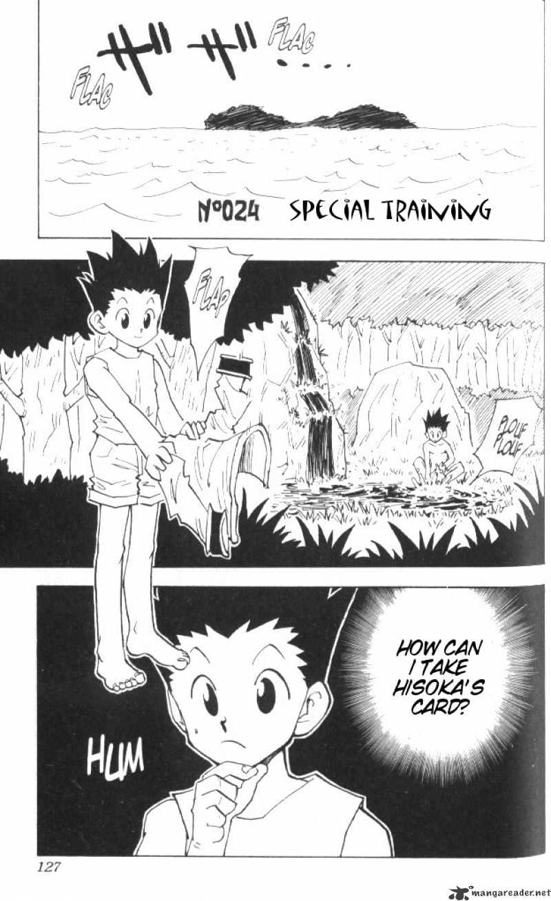 Hunter X Hunter Chapter 24 : Special Training - Picture 2