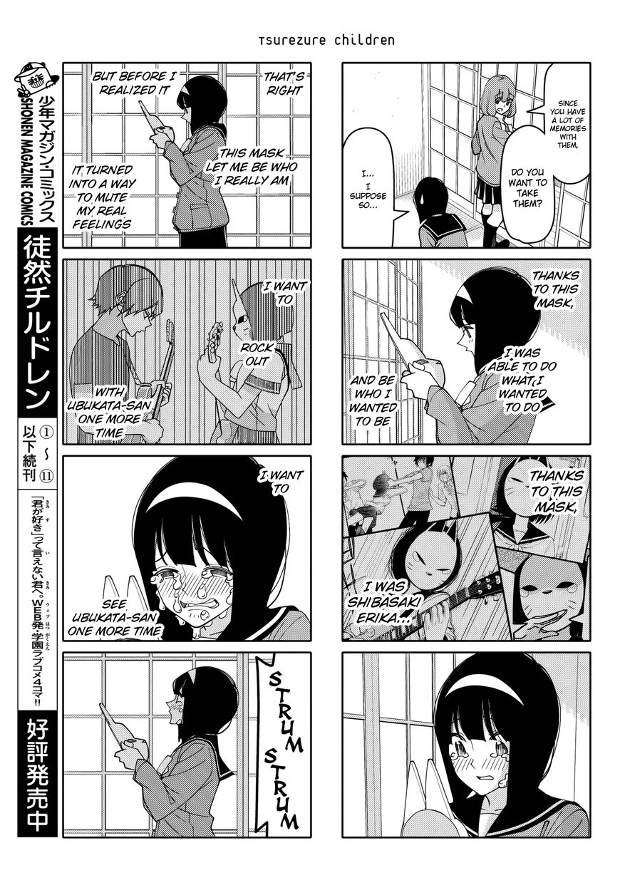 Tsurezure Children Chapter 208: Mask (Shibasaki/ubukata) - Picture 3