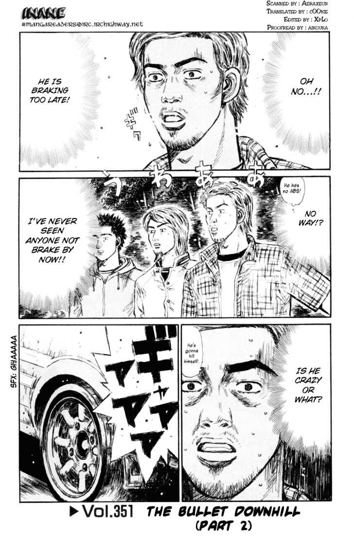 Initial D Vol.27 Chapter 351 : The Bullet Downhill (Part 2) - Picture 1