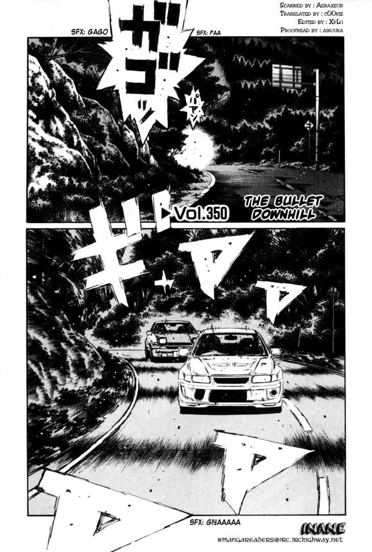 Initial D Vol.27 Chapter 350 : The Bullet Downhill - Picture 1
