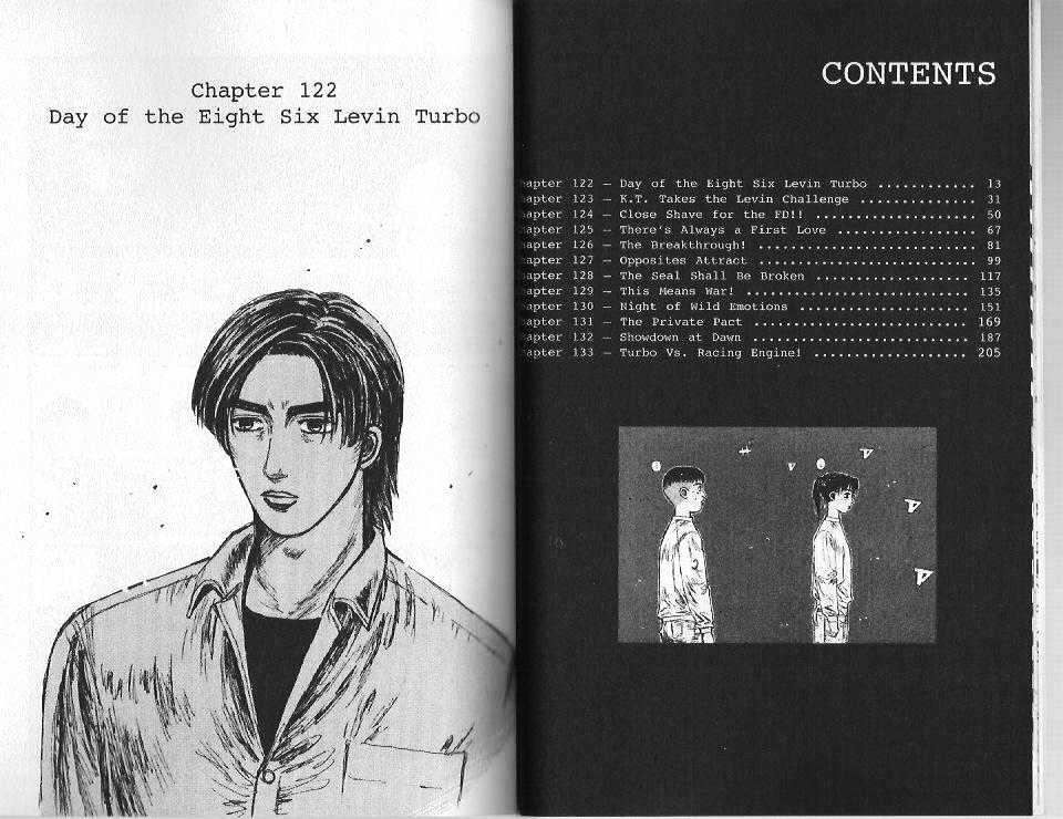 Initial D Vol.12 Chapter 122 : 122: Day Of The Eight Six Levin Turbo 123: K.t. Takes The Levin... - Picture 3