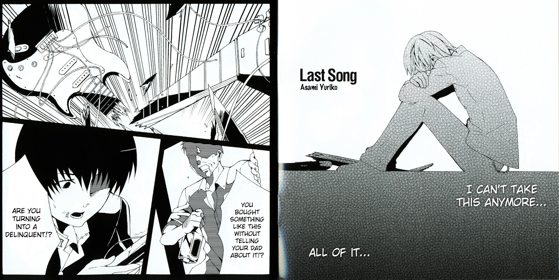 Angel Beats! Original Comics Chapter 0 : Last Song + 4-Koma - Picture 3