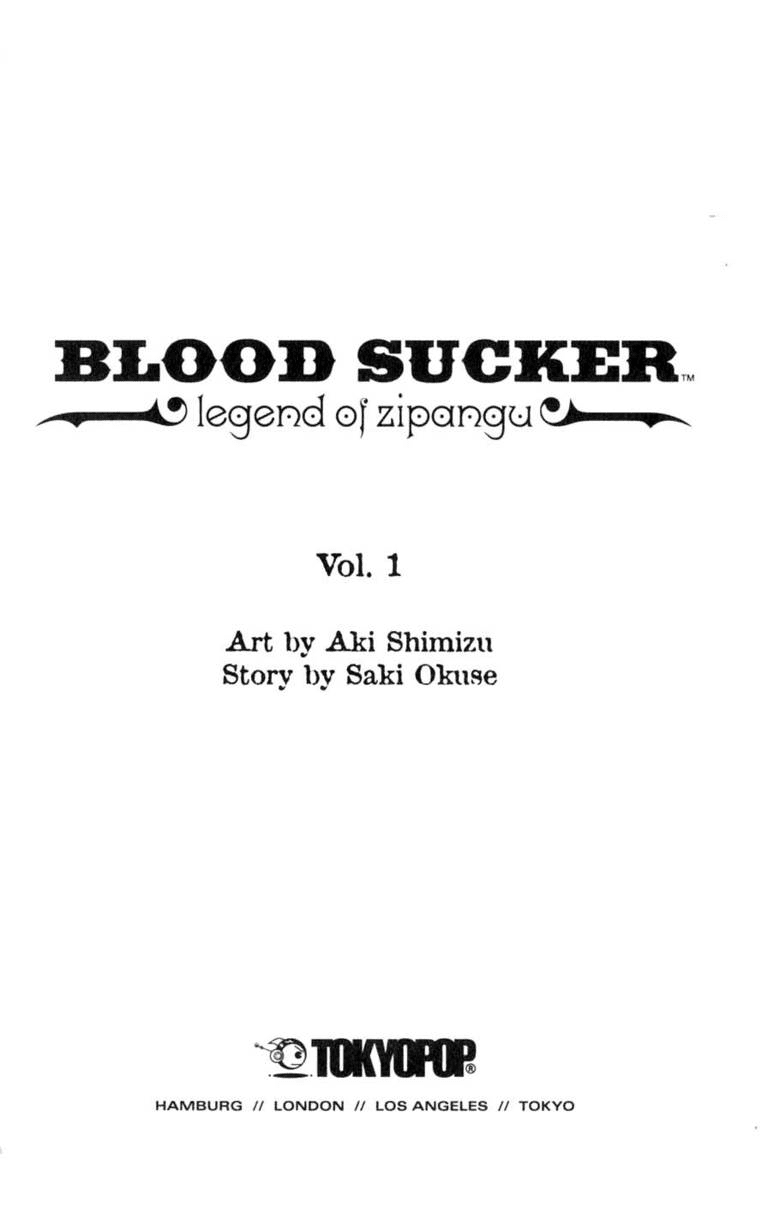 Blood Sucker: Legend Of Zipangu Chapter 0 - Picture 3