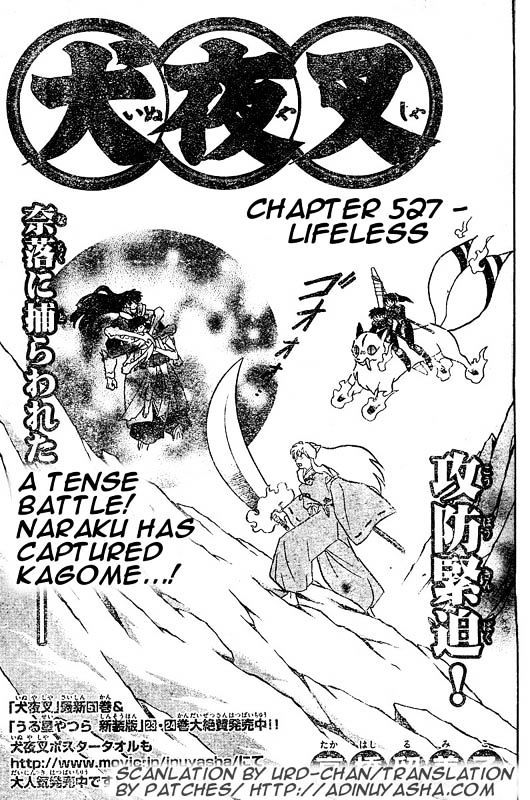 Inuyasha Vol.53 Chapter 527 : Lifeless - Picture 1