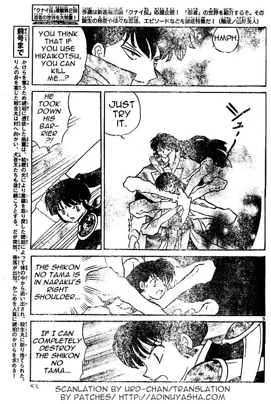 Inuyasha Vol.53 Chapter 527 : Lifeless - Picture 3