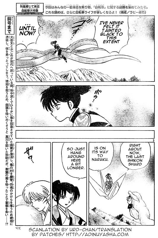 Inuyasha Vol.53 Chapter 523 : Sango S Wish - Picture 3