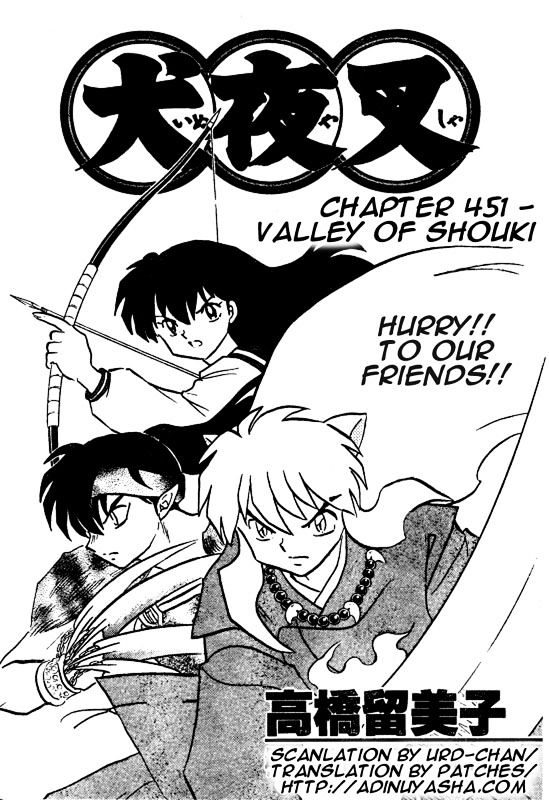 Inuyasha Vol.46 Chapter 451 : Valley Of Shouki - Picture 1