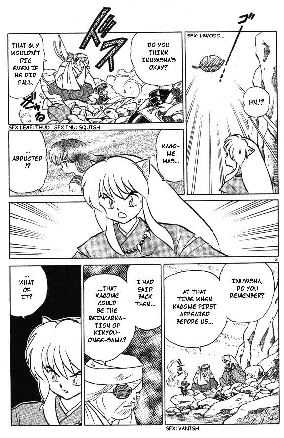 Inuyasha Vol.5 Chapter 47 : Rejection - Picture 3
