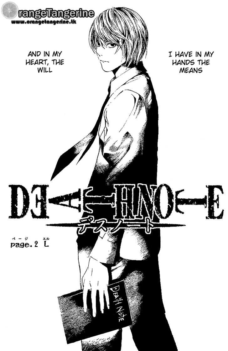 Death Note Vol.1 Chapter 2 - Picture 3