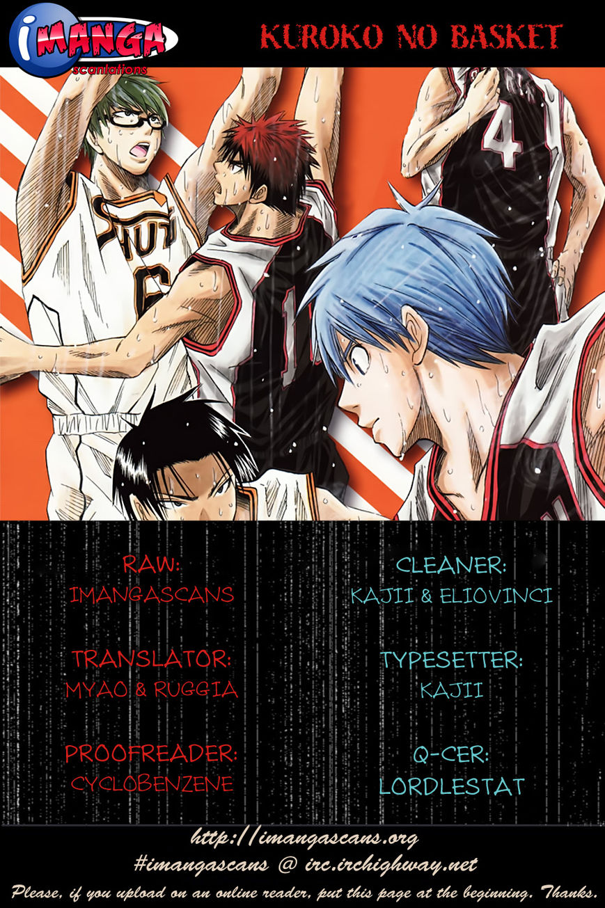 Kuroko No Basket Vol.14 Chapter 132 : I Can't Stop Aomine-Kun - Picture 1