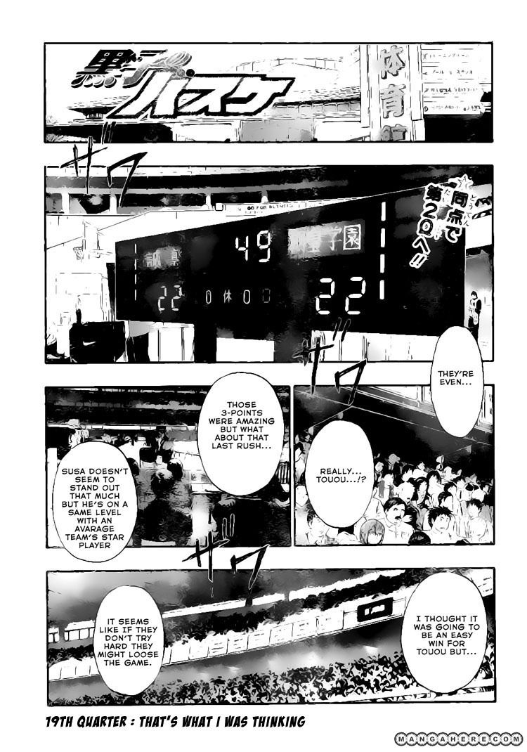 Kuroko No Basket Vol.12 Chapter 119 : Just What I Was Thinking - Picture 1