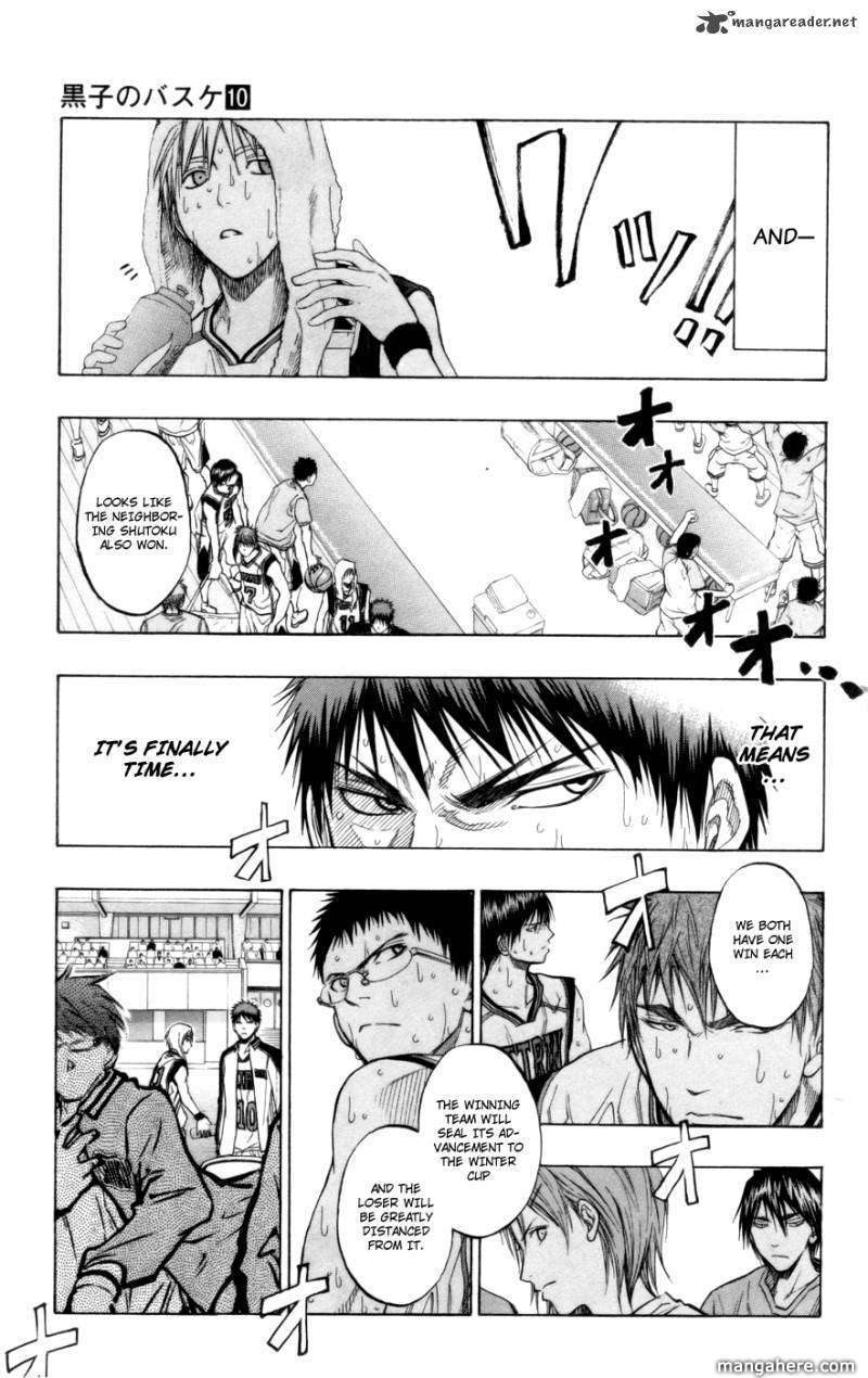 Kuroko No Basket Vol.10 Chapter 085 : Once Is Enough - Picture 3