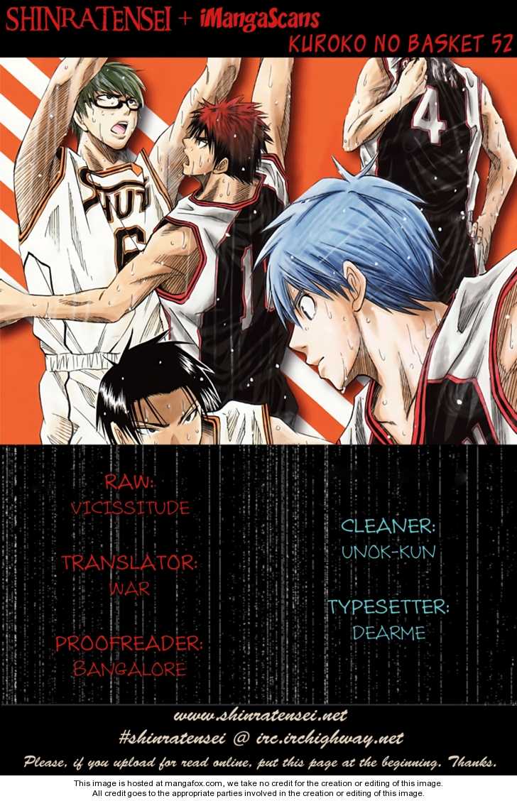 Kuroko No Basket Vol.06 Chapter 052 : A New Challenge - Picture 1