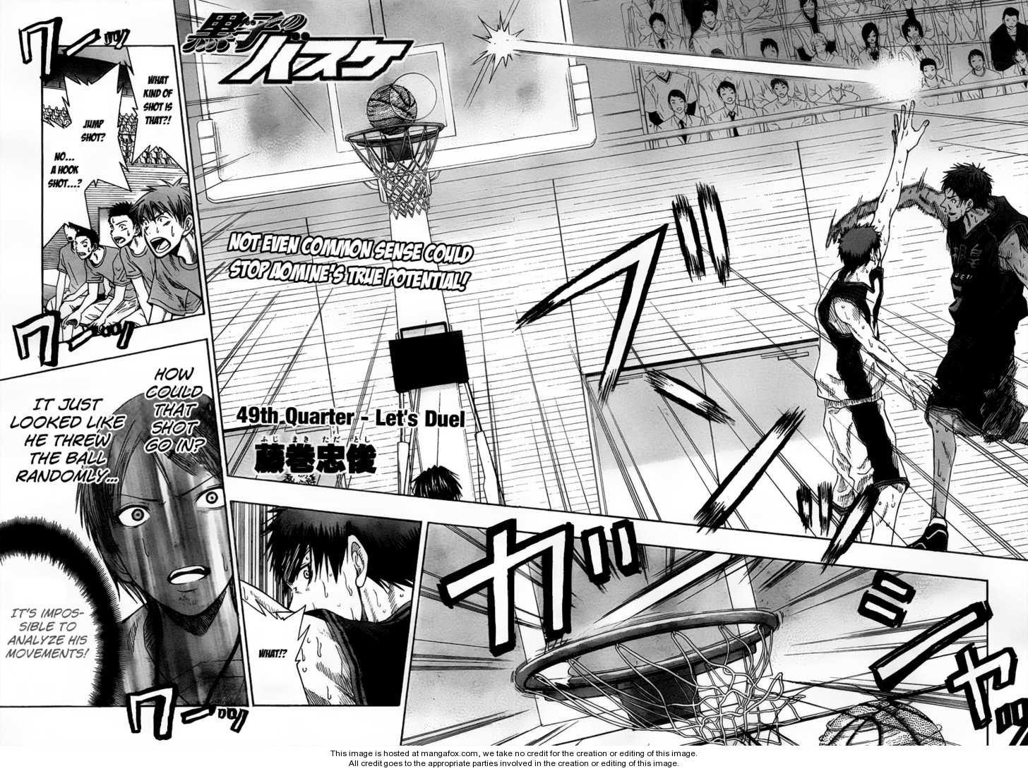 Kuroko No Basket Vol.06 Chapter 049 : Let's Duel - Picture 3