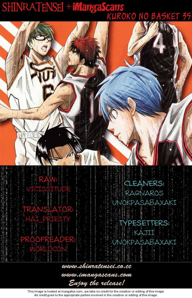 Kuroko No Basket Vol.05 Chapter 035 : I Believed In You! - Picture 1