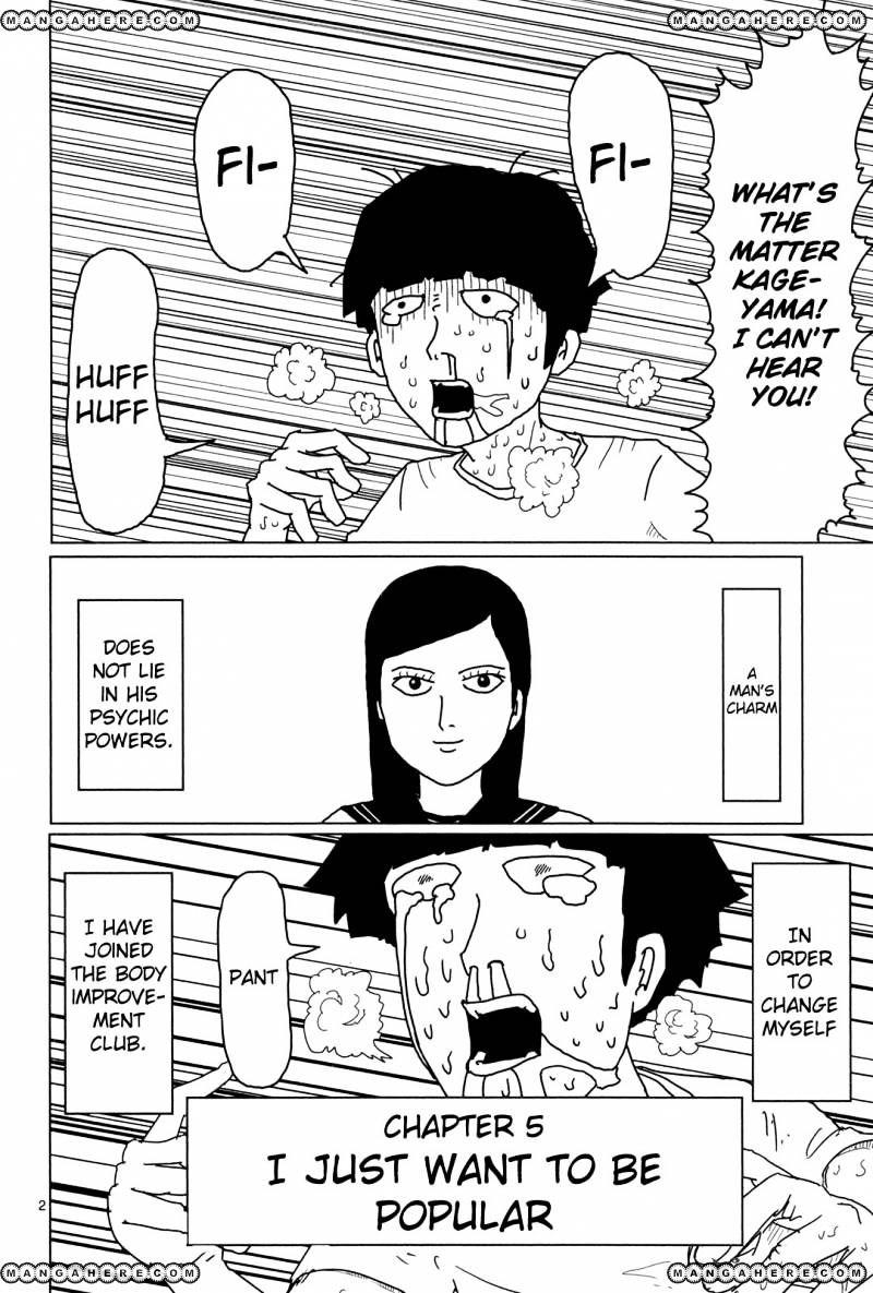 Mob Psycho 100 Chapter 5 : I Just Want To Be Popular - Picture 2