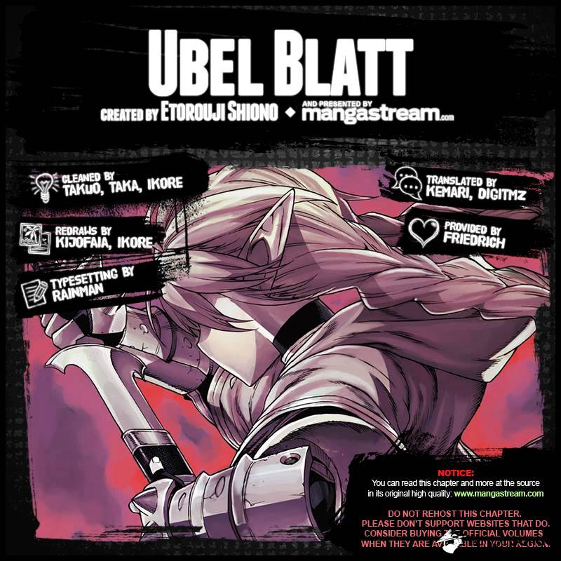 Ubel Blatt Chapter 122 : The Blade Of Vengance - Picture 2