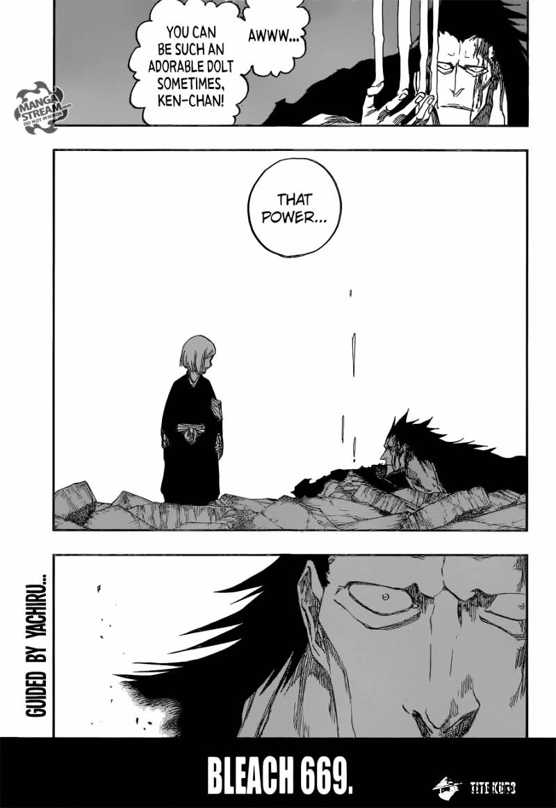 Bleach Chapter 669 : Yaiba Ii - Picture 1