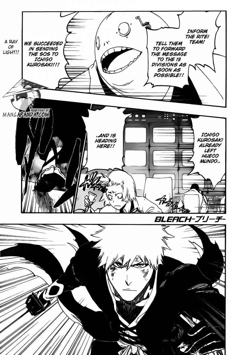 Bleach Chapter 499 : Rescuer In The Dark - Picture 1