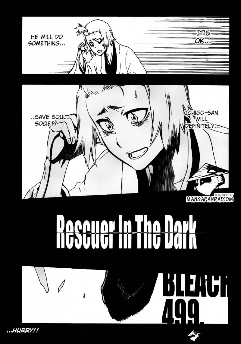 Bleach Chapter 499 : Rescuer In The Dark - Picture 3