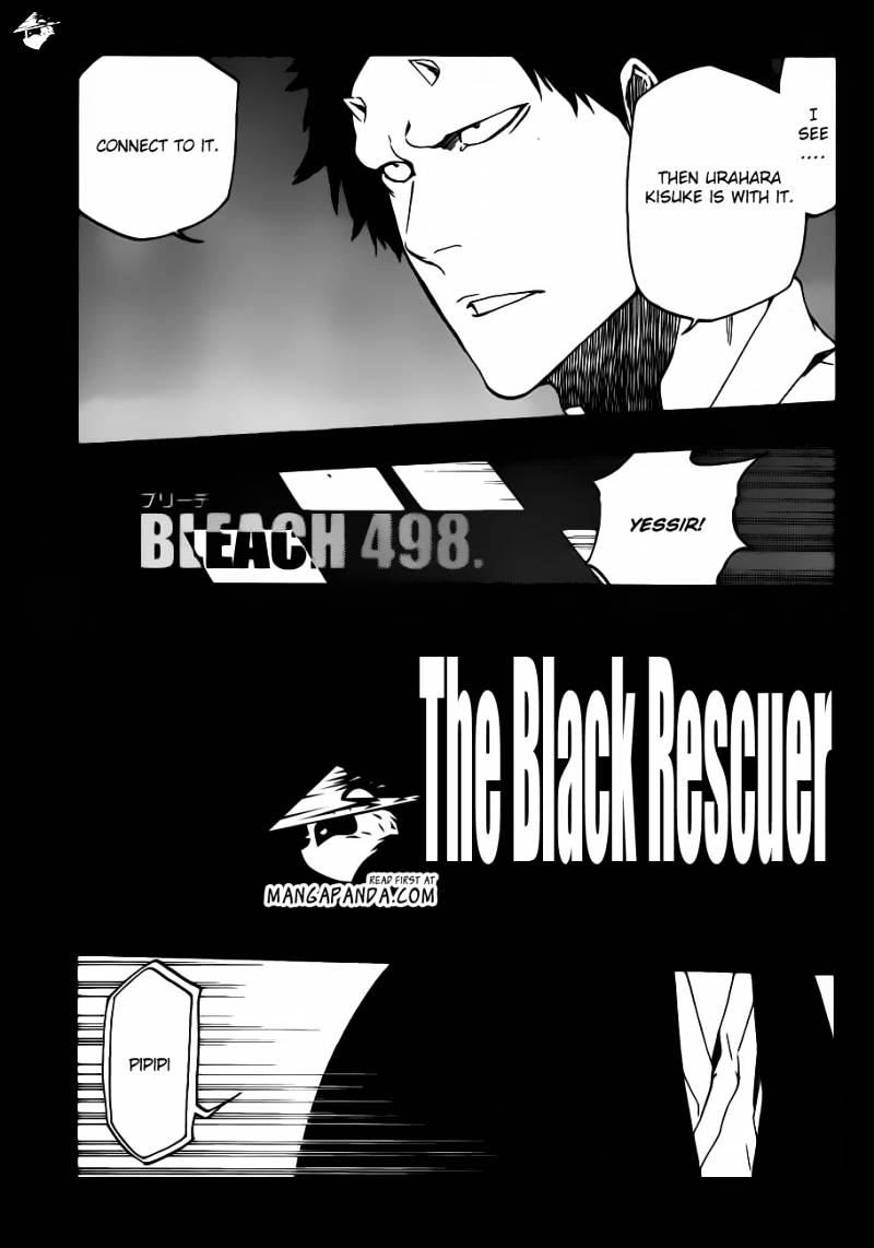 Bleach Chapter 498 : The Black Rescuer - Picture 3