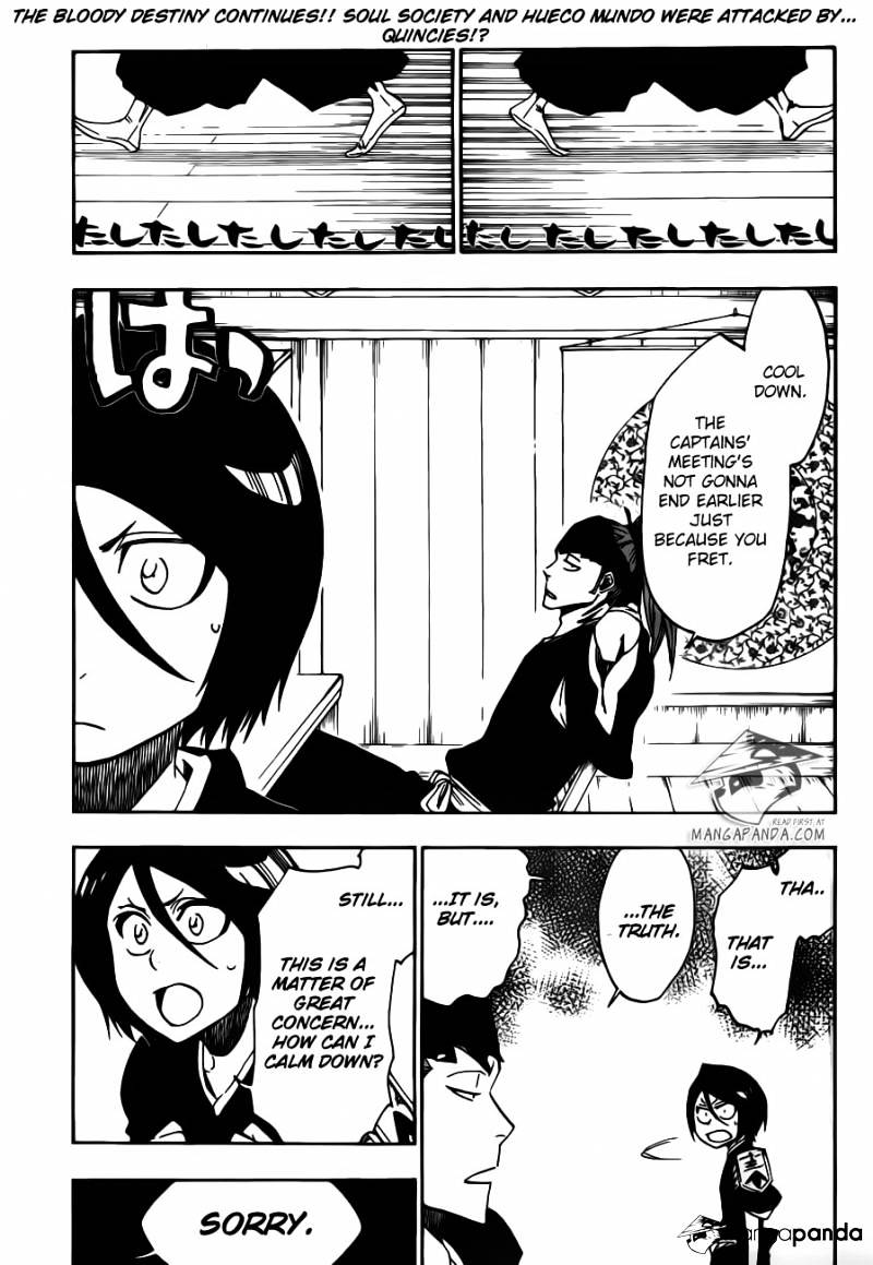 Bleach Chapter 489 : March Of The Starcross - Picture 1